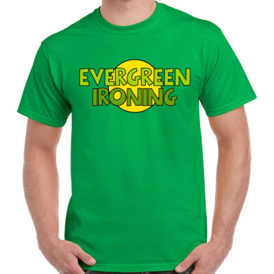 "Evergreen Ironing" branded tee Thumbnail